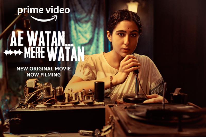 Prime Video shares first look of Sara Ali Khan from 'AeWatan Mere Watan'