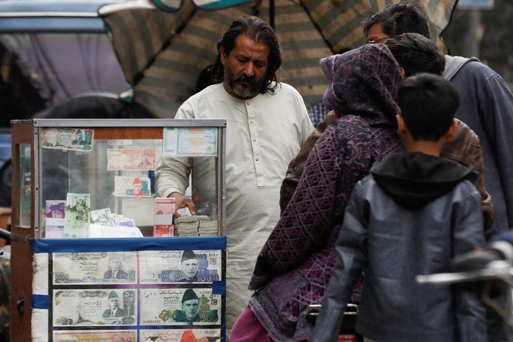 Pakistani currency depreciates to record low