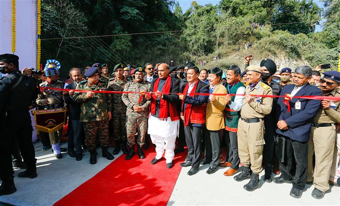 Can thwart any challenge to protect territory, says Rajnath Singh in Arunachal