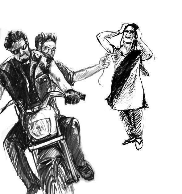 2 bike-borne robbers snatch woman’s purse in Amritsar