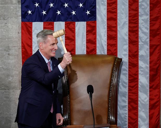 GOP leader McCarthy elected House Speaker on 15th vote in historic run