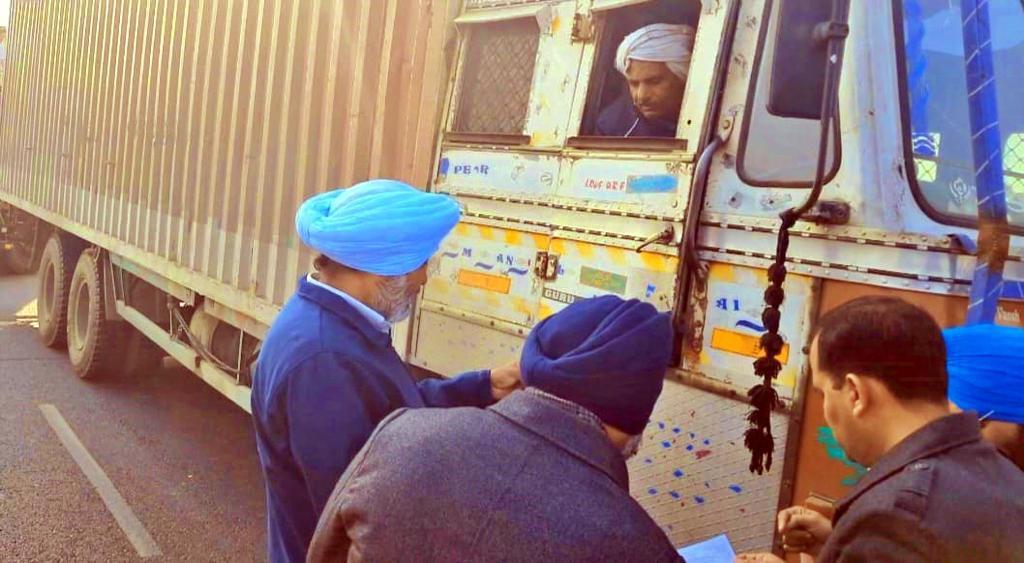 Punjab Finance Minister Cheema inspects goods vehicles, detects GST evasion worth lakhs