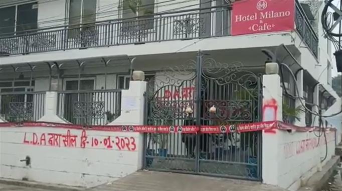 Lucknow hotel sealed a day after Army officer’s car was set on fire