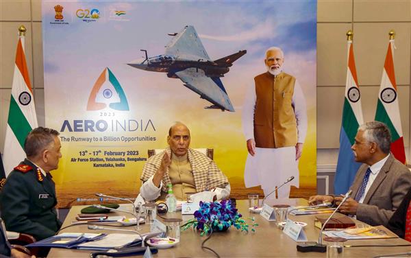Aero India to showcase our self-reliance: Rajnath