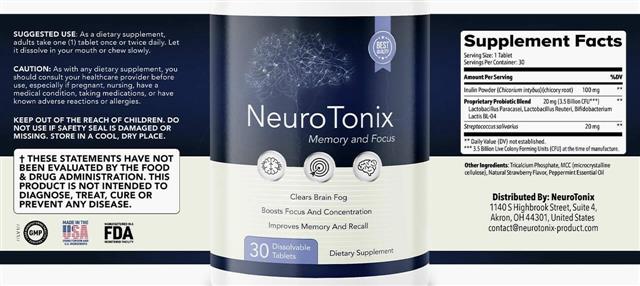 NeuroTonix Reviews DISCLOSE Is It FAKE HYPE or Real?