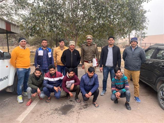 Faridabad: Cybercrime gang busted, 7 arrested for 180 incidents
