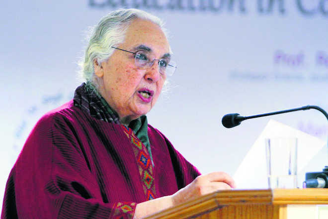 Need professional approach to history not religion-based victimisation theory: Romila Thapar