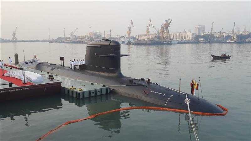Submarine INS Vagir commissioned; Navy chief calls it lethal platform with formidable weapons, stealth tech