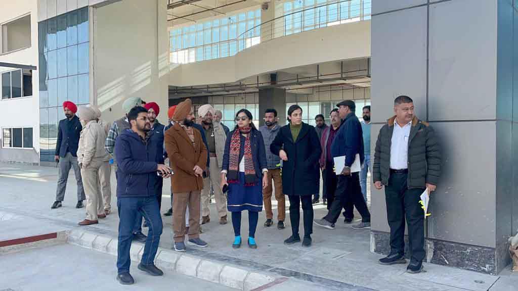 Patiala DC reviews ongoing work on city’s new bus stand