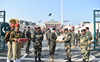 BSF unfurls national flag at Attari border; exchanges sweets with Pakistan Rangers on Republic Day