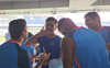 Watch: Dhoni visits India dressing room in Ranchi; interacts with Hardik, Ishan, Shubman and other players