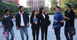 What is forcing Indian students to shift to Australia and Canada, shrinking the student market in UK