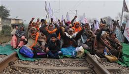 Farmers block rail tracks in Amritsar, seek arrest of Union Minister Ajay Mishra