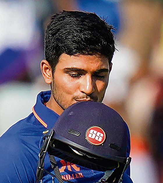 'Double delight as Shubman Gill's father & coach'