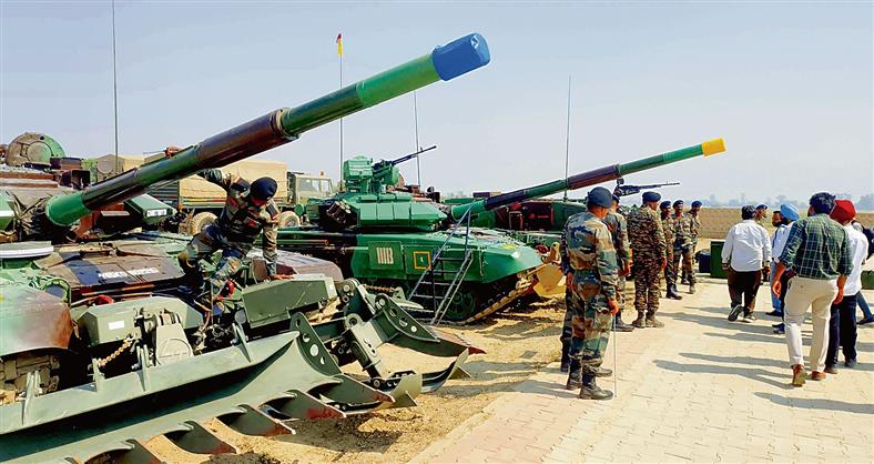Armoured Division showcases fire power