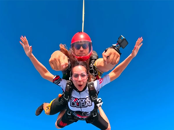 Malaika Arora celebrates her 48th birthday with skydiving in Dubai