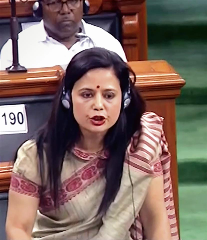 OIM on Instagram: TMC MP Mahua Moitra launched an attack on BJP's