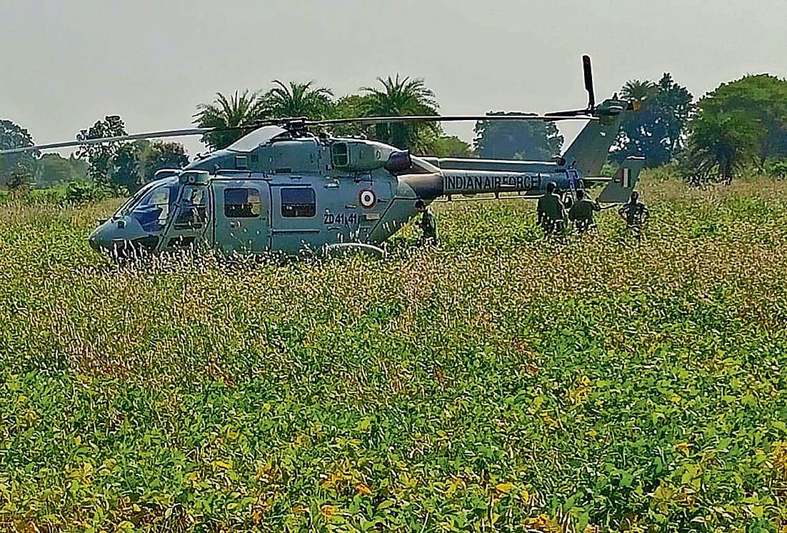 IAF chopper makes 'precautionary' landing in Bhopal