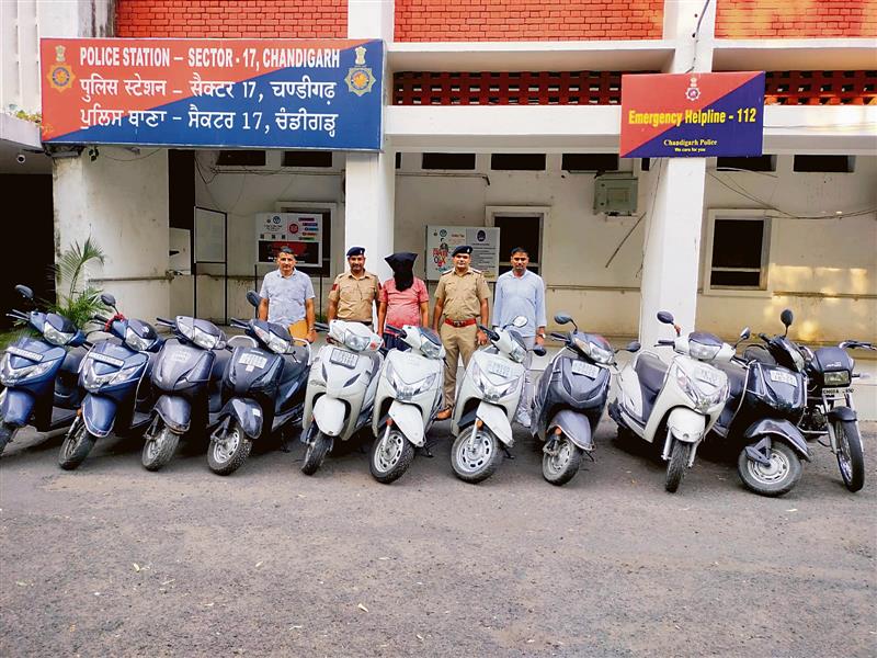 Man arrested with 11 stolen 2-wheelers
