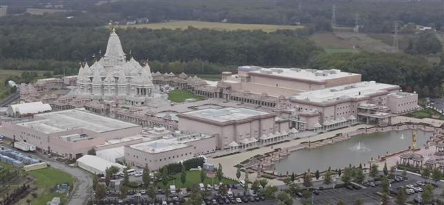 Largest Hindu temple in the US inaugurated in New Jersey