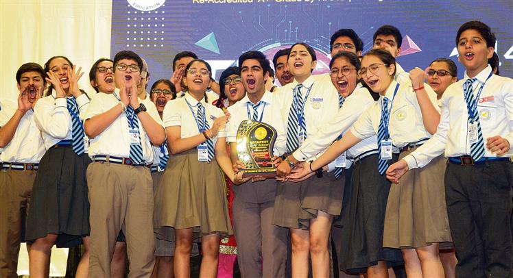Tech Fest: Apeejay School walks away with overall c'ship trophy