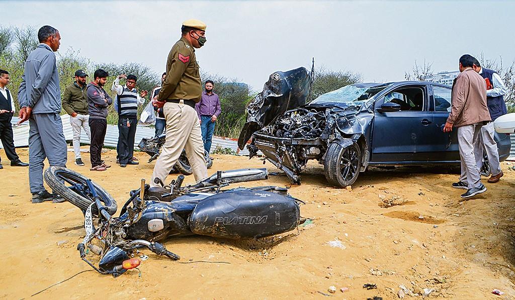 Road mishaps claimed 1,074 lives in Gurugram in 3 years