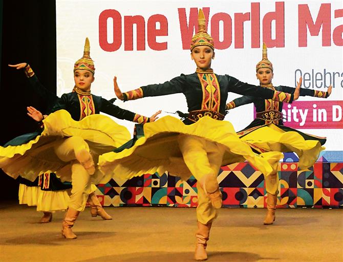 Troupes from 40 nations showcase culture at Chandigarh University
