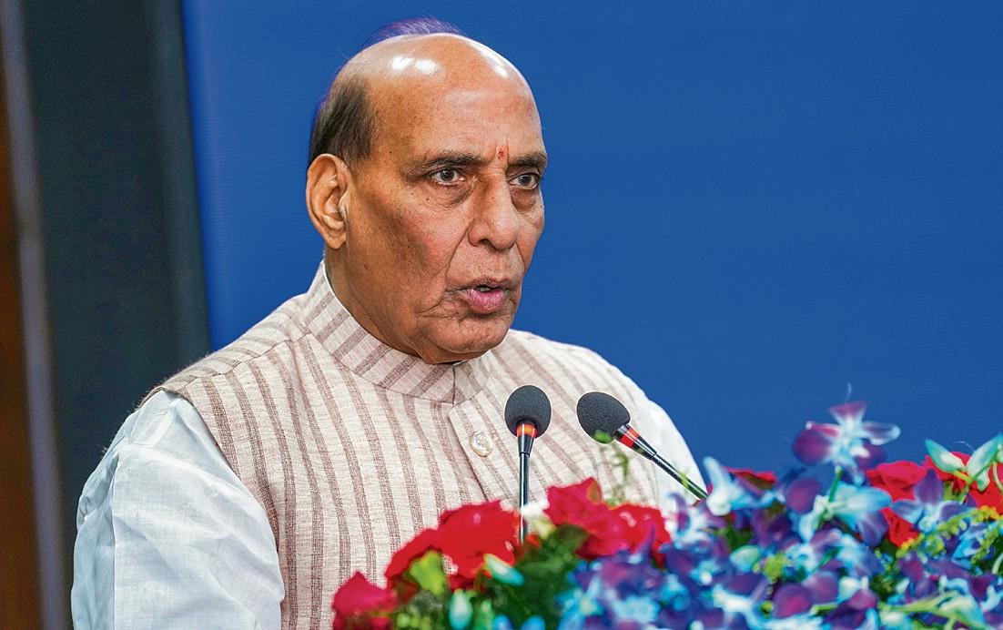 Need stronger armed forces to be a developed nation: Rajnath Singh