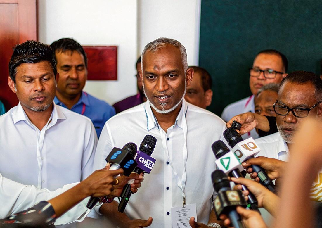 Pro-China Mohamed Muizzu poised to win Maldives prez poll