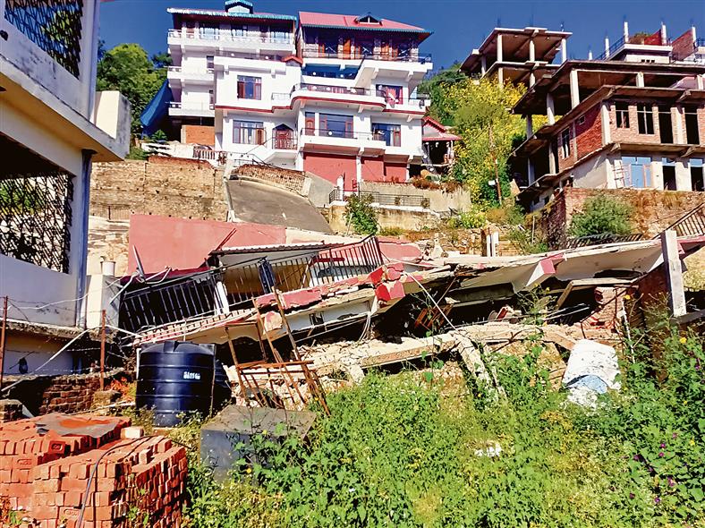 Arresting the slide: No steps taken to check sinking in Himachal Pradesh's Shamti