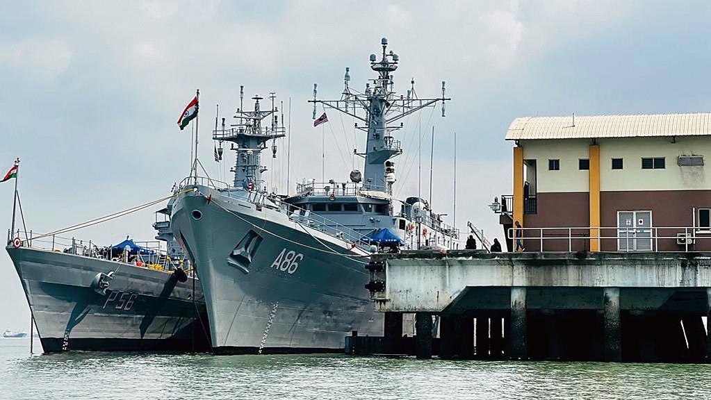 Indian Navy, Coast Guard flotilla in Malaysia