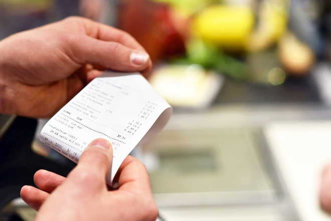 Thermal paper receipts do not really help consumers