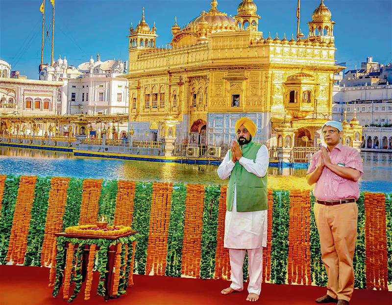 Punjab Civil Sectt gets new pic of Sikh shrine Golden Temple