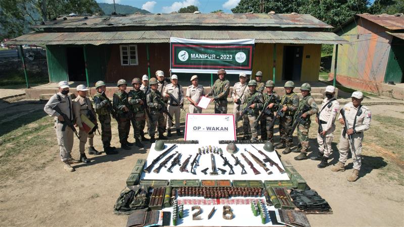 Army recovers war-like stores in Manipur