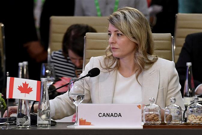 Canadian foreign minister Joly says she’s in touch with her Indian counterpart Jaishankar