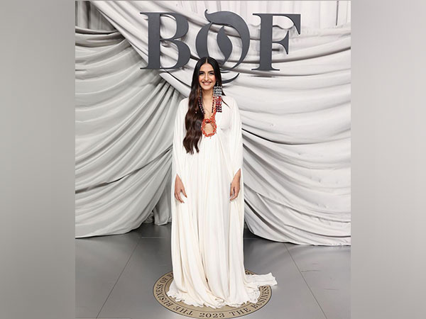 Sonam Kapoor dazzles in easy-breezy white gown at BoF event