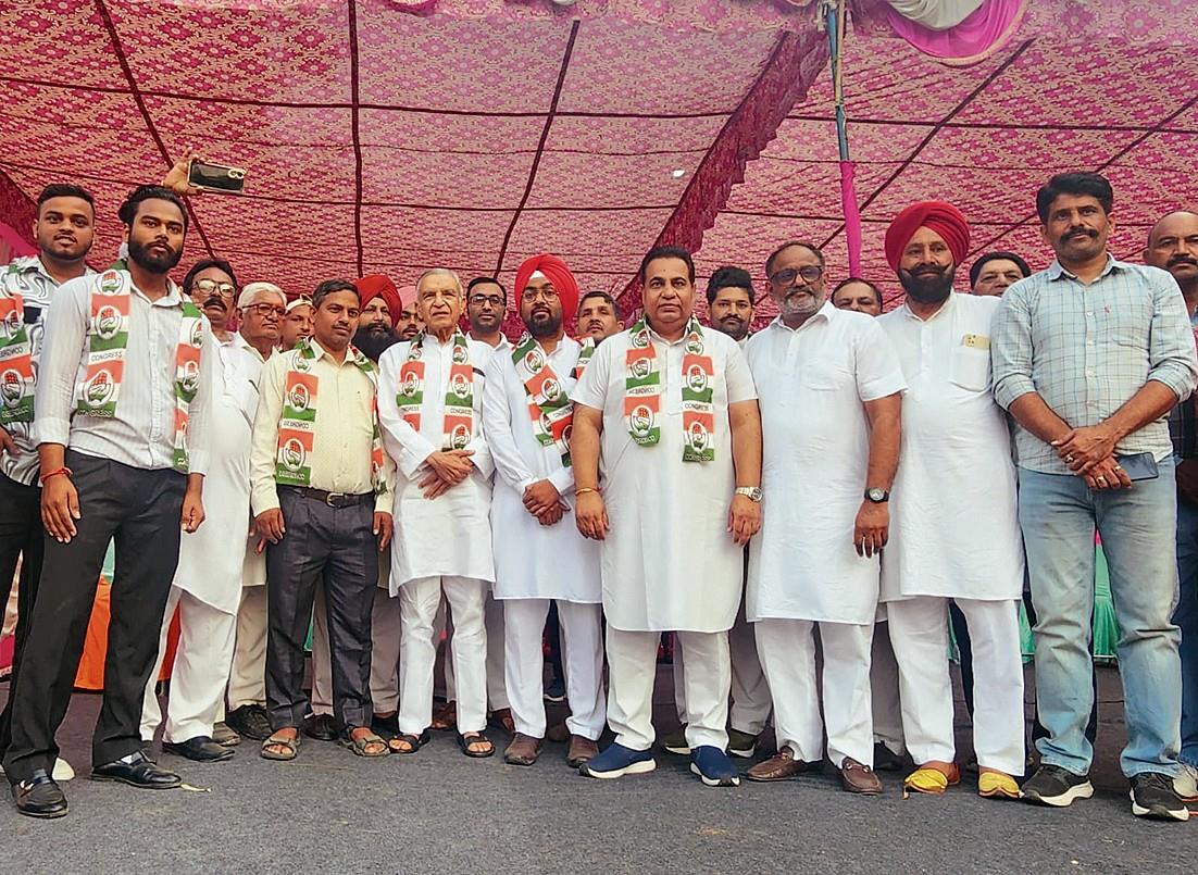 Chandigarh Congress welcomes Jaswinder  Singh Lucky