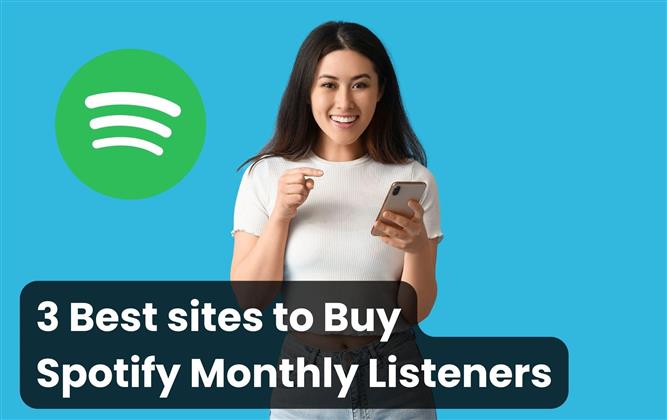 3 Best Sites to Buy Spotify Monthly Listeners (Real & Cheap)