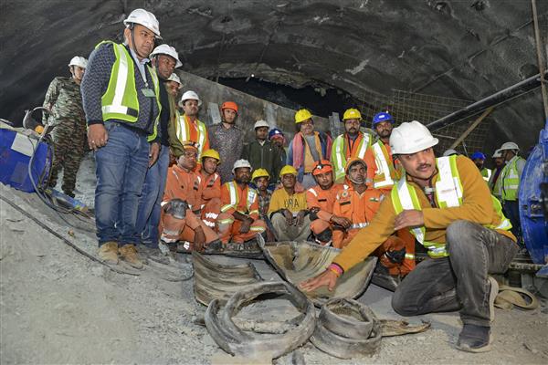 Uttarakhand tunnel rescue: Drilling stopped again as machine hits metal object; 41 workers remain trapped on Day 13