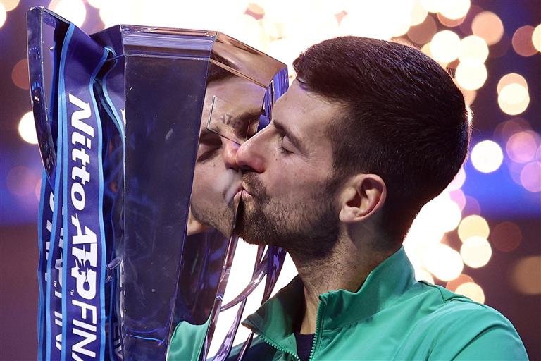 Ruthless Djokovic destroys Sinner to win record seventh ATP Finals title