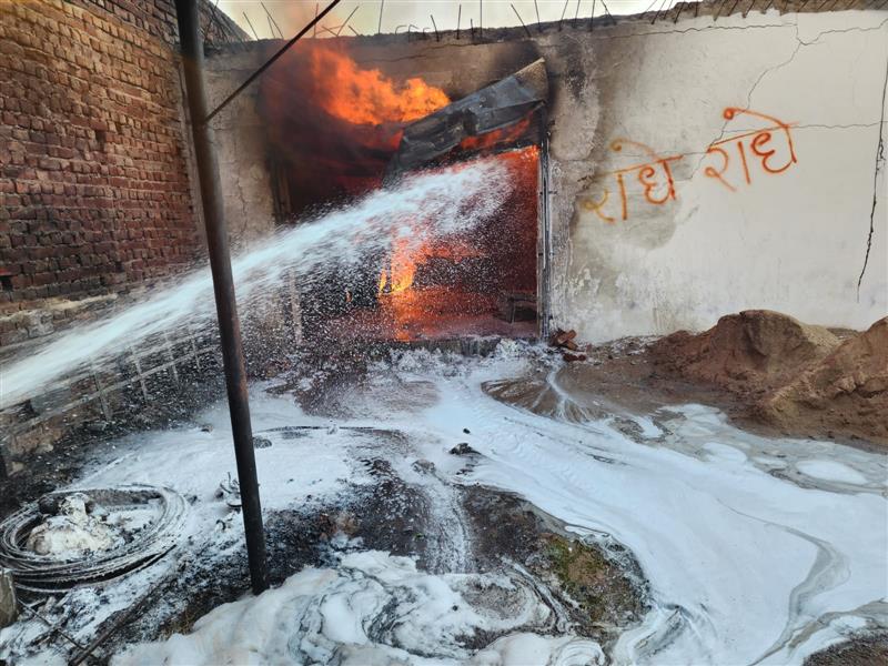 Fire at chemical factory in Mohali's Jandpur village
