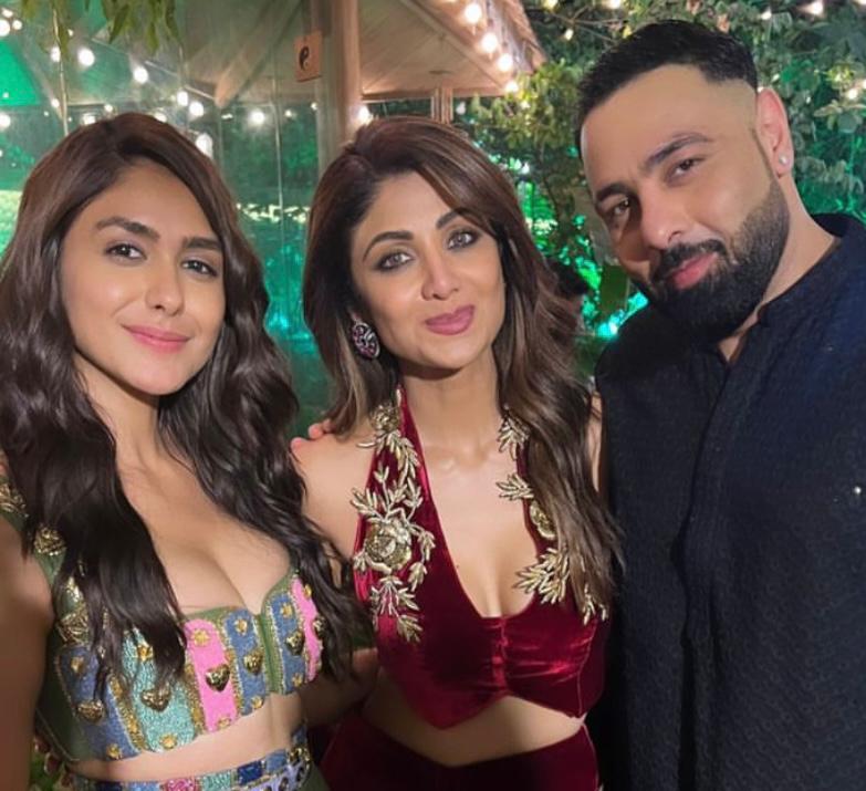 Is Mrunal Thakur dating Badshah? Video from Shilpa Shetty's Diwali party of them holding hands goes viral