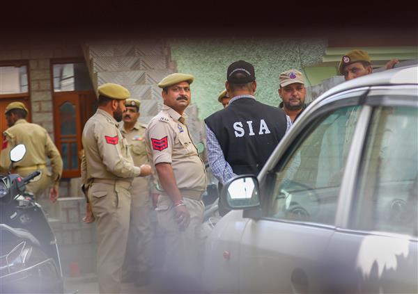 SIA conducts raids in terror-funding case in three J-K districts