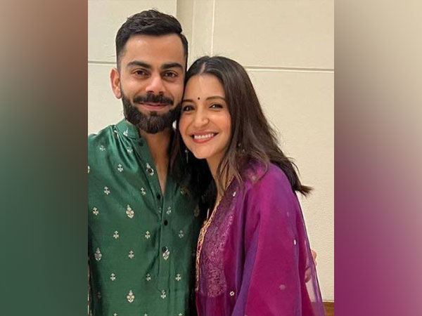 Anushka Sharma glows in pink as she poses with hubby Virat Kohli at Team India's Diwali party, fans spot baby bump
