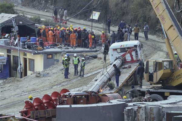 Uttarakhand tunnel collapse: Plasma cutter flown in to remove auger blades from rubble