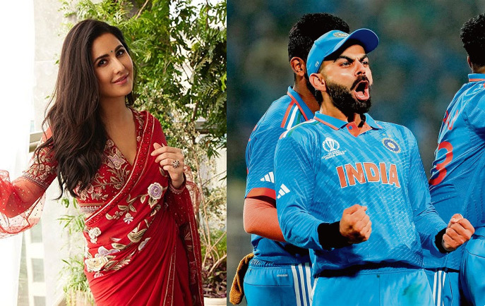 Katrina Kaif gives shout out to 'neighbour' Virat Kohli; cheers for men in blue