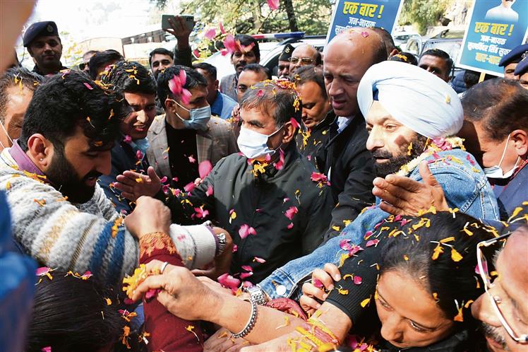 CM Sukhu returns to Shimla after treatment at AIIMS, advised rest