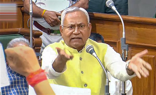 Nitish Kumar apologises for comment on women as opposition forces adjournment of Assembly