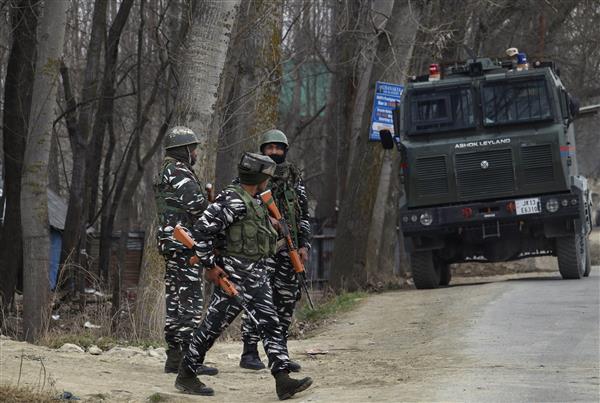 Encounter breaks out between security forces and terrorists in J-K's Kulgam