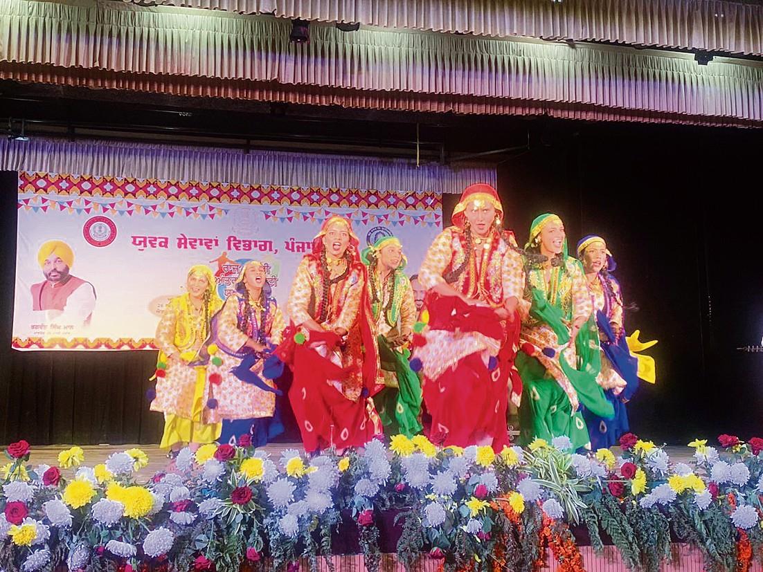 Folk dances liven up proceedings on Day 3 of inter-varsity youth festival